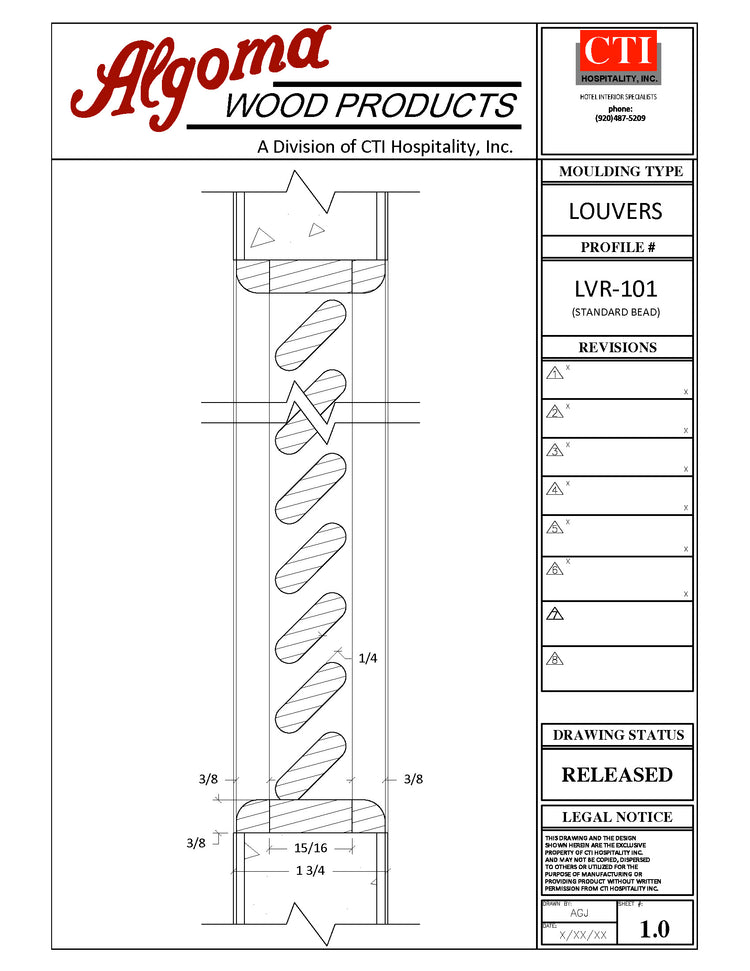LVR 101 Standard Beading