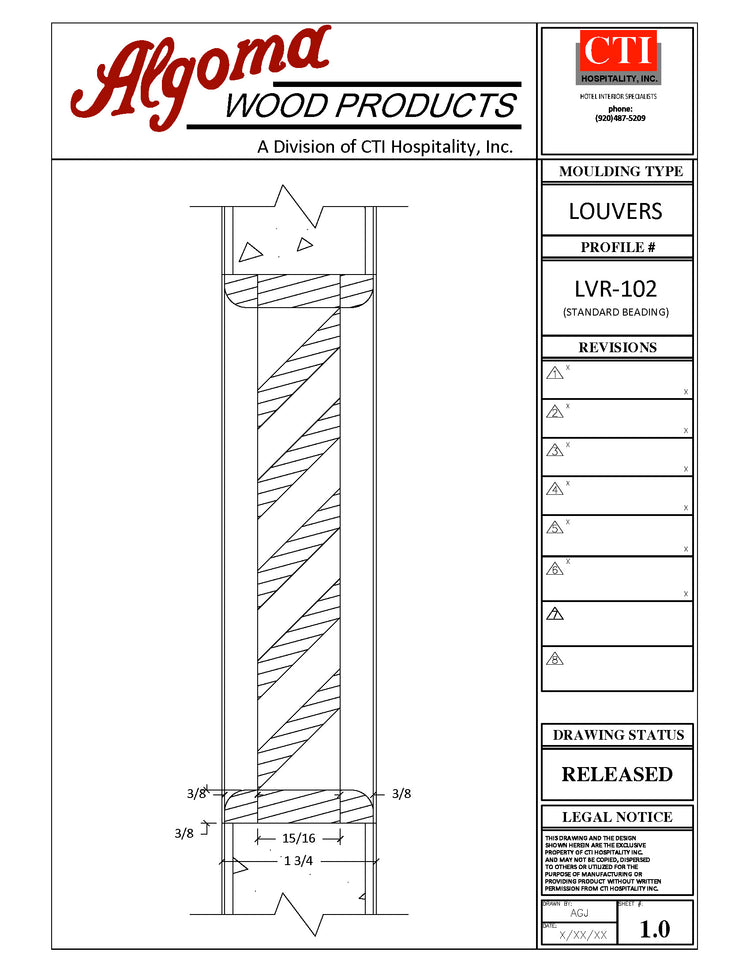 LVR 102 Standard Beading