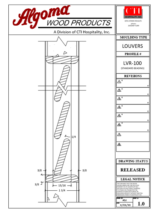 LVR 100 Standard Beading